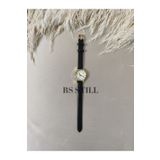 BS STILL Quartz Vintage Minimal Retro Deri Kordon Kadın Kol Saati