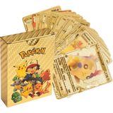Bsb Global Pokemon Vmax Gold Kart Tcg Gold Starter Box Pack 55 Parça Hayvan Temalı Koleksiyon Kartları