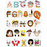 Bsb Harfler Sticker Telefon Laptop Notebook Tablet Defter Matara Stiker Etiket ST903