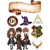 Bsb Harry Potter Sticker Telefon Laptop Notebook Tablet Defter Matara Stiker Etiket ST1051