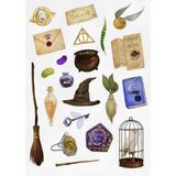 Bsb Harry Potter Sticker Telefon Laptop Notebook Tablet Defter Matara Stiker Etiket ST451