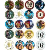 Bsb Harry Potter Sticker Telefon Laptop Notebook Tablet Defter Matara Stiker Etiket ST709