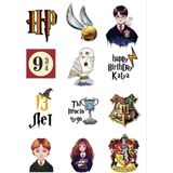 Bsb Harry Potter Sticker Telefon Laptop Notebook Tablet Defter Matara Stiker Etiket ST788
