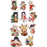Bsb Japon Anime Sticker Telefon Laptop Notebook Tablet Defter Matara Stiker Etiket ST830