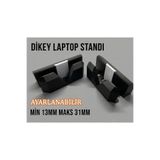 BSBijuterii Ayarlanabilir Dikey Laptop Standı Tablet Tutucu ve Masaüstü Kablo Düzenleyici Organizer
