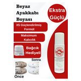 BSC SHOES CARE Bella X5 Güçlendirilmiş Beyaz Spor Deri Bez Ve Kumaş Ayakkabı Boyası 75ml