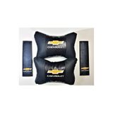 BsElektronik Chevrolet Papyon Yastık Boyun Yastığı + Emniyet Kemeri Kılıfı Takım