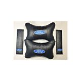 BsElektronik Ford Papyon Yastık Boyun Yastığı + Emniyet Kemeri Kılıfı Takım