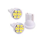 BsElektronik T10 Beyaz Led 4 Adet (2 Takım) Park, Plaka, Iç Aydınlatma Uyumlu T10 Led