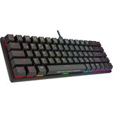 BSG Culture E-Sports Spectre Mekanik Oyuncu Klavyesi - 68 Tuşlu Red Switch RGB Hotswap Türkçe Q TKL - Siyah