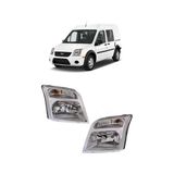 BSG Ford Connect 2002-2013 Uyumlu Sağ + Sol Ön Far Takımı Motorlu 2002-2013
