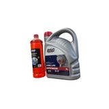 BSG Kırmızı G12 Organik Antifriz -56 Derece 3 Litre ve Konsantre Cam Suyu 1 Litre Takım Seti