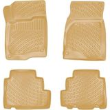 BSG Rizline Chevrolet Captiva 2006+ 3D Havuzlu Paspas - BEJ - Siyah