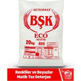 BSK Bşk Matik Toz Çamaşır Deterjanı Renkliler ve Beyazlar Için 20 kg