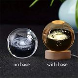 Bşk Virgo 3D Kristal Küre Gece Lambası - Gün Işığı - Galaksi