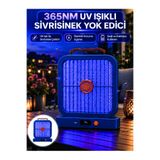 BŞK VİRGO Şarjlı UV Işıklı Sinek Öldürücü Cihaz Mavi Elektrikli Sivrisinek Yok Edici