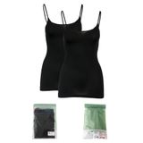 BSM 045003 BYN İP ASKILI STRECH 2 Lİ ATLET Kahverengi B0123M045003 Siyah M