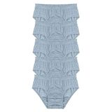 BSM 5'li Erkek%100 Pamuklu Yumuşak Nefes Alabilen Ribana Külot (3XL, Grimelanj)