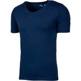 Bsm Erkek Likralı Kısa Kol V Yaka T-Shirt 55023 - Lacivert