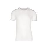 Bsm Erkek Supima Pamuk Sıfır Yaka T-Shirt 41803 Lacivert B0121M041803 Beyaz L