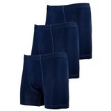 Bsm Erkek Uzun Kıvrımlı 3'lü Boxer 14103 Koyu Gri B0121M014103 Gri L