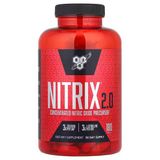 Bsn, Nitrix 2.0 Nitric Oxide Creatine Monohydrate L-Citrulline 180 Tablets