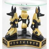 Bsre Anubis Figürlü Buhurdanlık (Polyester)
