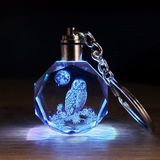 Bsre Baykuş Tasarımlı Işıklı Anahtarlık