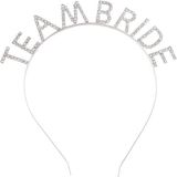 Bsre Gümüş Kaplama Kristal Taşlı Team Bride Taç