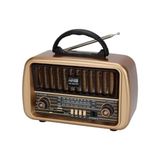 Bsre Klasik Taşınabilir Nostaljik Radyo - 1 Adet - Çok Renkli