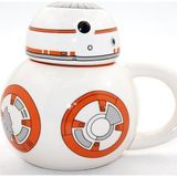 Bsre Porselen Star Wars Kupa Bardak BB-8 Tasarımlı