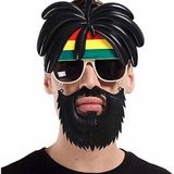 Bsre Rasta Peruklu Bob Marley Parti Gözlüğü