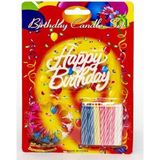 Bsre Rengarenk Happy Birthday Doğum Günü Mumları