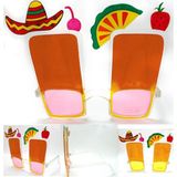 Bsre Sombrero Hawaii Fiesta Meyve Figürlü Gözlük
