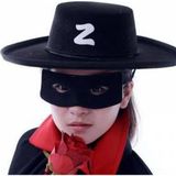 Bsre Zorro Şapkası ve Göz Maskesi