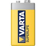 BSSM 12'li Paket Varta Superlife Çinko 9 V Pil