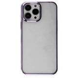 BSSM Element Silikon - Mor iPhone 13 Pro Kılıf