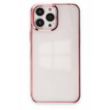 BSSM Element Silikon - Pembe iPhone 13 Pro Max Kılıf