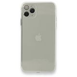 BSSM Fly Lens Silikon - Şeffaf iPhone 11 Pro Kılıf