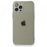 BSSM Fly Lens Silikon - Şeffaf iPhone 12 Pro Max Kılıf
