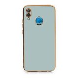 BSSM Huawei P20 Lite Volet Silikon Açık Yeşil Kılıf