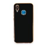 BSSM Huawei P20 Lite Volet Silikon Siyah Kılıf