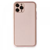 BSSM iPhone 11 Pro Coco Deri Silikon Kapak Pudra Kılıf