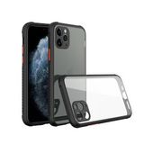 BSSM iPhone 11 Pro Max Miami Şeffaf Silikon Siyah Kılıf
