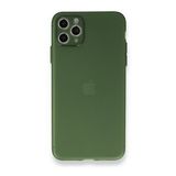 BSSM iPhone 11 Pro Max Puma Silikon Yeşil Kılıf