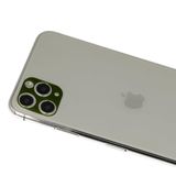 BSSM iPhone 11 Pro Max Rainbow Yeşil Kamera Lens Koruma Camı