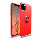 BSSM iPhone 11 Pro Max Range Yüzüklü Silikon Kırmızı Kılıf