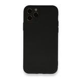 BSSM iPhone 11 Pro Nano İçi Kadife Silikon Siyah Kılıf