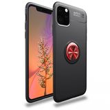 BSSM iPhone 11 Pro Range Yüzüklü Silikon Siyah Kırmızı Kılıf