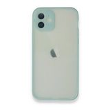 BSSM iPhone 12 Montreal Silikon Kapak Turkuaz Kılıf